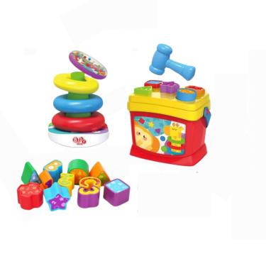 Imagem de Bate Bate e Argola Brinquedo Pedagógico 2 Em 1 - MR 35777C179,90