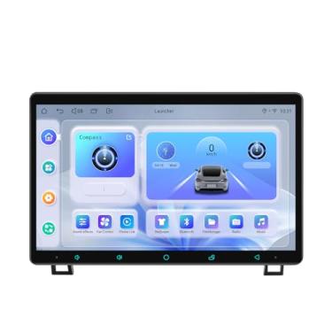 Imagem de JOYING Rádio veicular Android 13 para Toyota Tundra 2007-2013 Sequoia 2008-2019, tela sensível ao toque de 11,6 polegadas, estéreo automotivo sem fio e Android Auto, FM, navegação GPS, Bluetooth 5.1