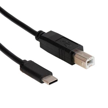 Imagem de Cabo Usb-C Para Impressora Usb-B 1.8 Metros Android Otg