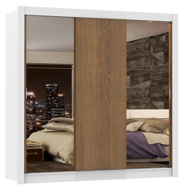 Imagem de Guarda Roupa Casal Lyon Plus 3 Portas de Correr Madesa