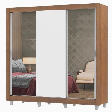 Imagem de Guarda Roupa Casal Lyon Plus 3 Portas de Correr Madesa