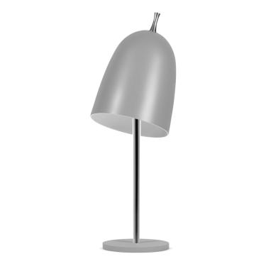 Imagem de Abajur de Mesa 7735 Prata Direcionável 1 Lâmpada Bivolt