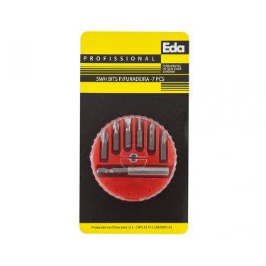 Imagem de Bits Furadeira Jg 07pcs C/adaptador Blister