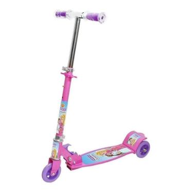 Imagem de Patinete Radical New Top 3 Rodas - Rosa - Dm Toys Dmr5667 Rs