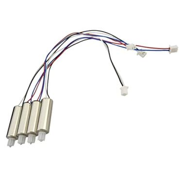 Imagem de Luzhengyang Enhance Control Performance with 4pcs Drone Motors & Gears Pinions Set for E58 S168 JY019 Quadcopter - Plastic & Metal Accessories for RC Drone Upgrade Parts - 18.5x16.3mm Siz