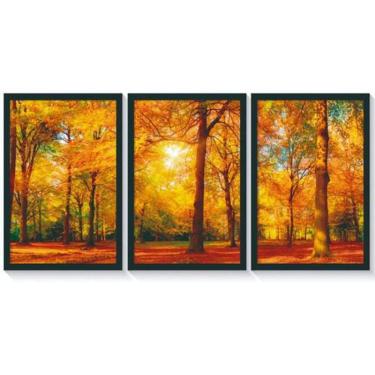 Imagem de Quadro Decorativo Paisagem Arvore Da Vida Moldura 120X60