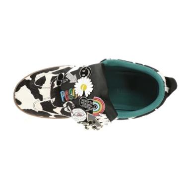 Imagem de Steve Madden Tênis feminino Wyatt, Preto/branco, 38