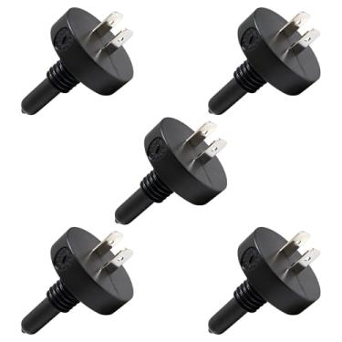 Imagem de Termistor de lavadora/secadora M414704 compatível com Alliance, Speed Queen, Huebsch lavadora/secadora M411758 TU20784 (preto 5 peças)