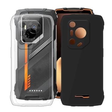 Imagem de WXPPJ Capa de telefone para Blackview Oscal Pilot 3 (6,7 polegadas), à prova de choque, ultrafina, de silicone macio, capa de proteção de TPU antiqueda de 360° para Blackview Oscal Pilot 3 - [2 peças]