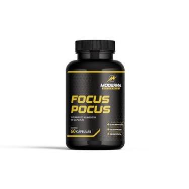 Imagem de Cafeina Focus Pocus Moderna Suplementos 60 Cápsulas-Unissex