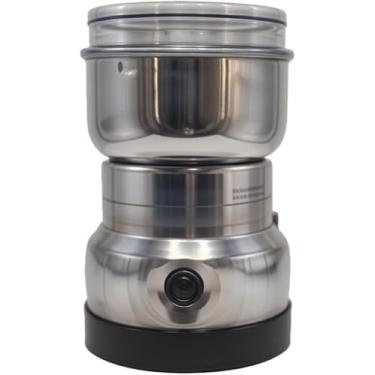 Imagem de Moedor de Café Automático Aço Inox - Portátil, Potente e Preserva Aromas | Moagem Rápida para Uso Doméstico PREMIUM MCO