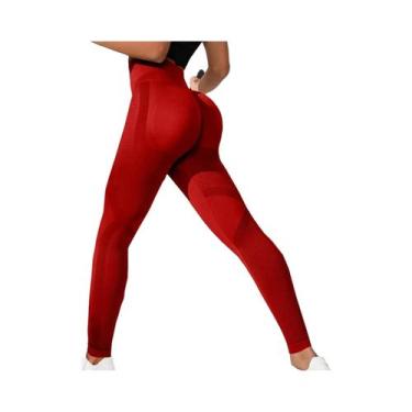 Imagem de Leggings De Yoga Sem Costura Para Mulheres, Roupas De Fitness Para Tre