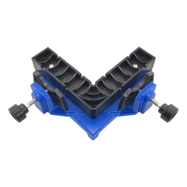 Imagem de Ｂｅｓｇａ Grampo de canto portátil e versátil de 90 graus para marcenaria, ideal para prateleiras, caixas, projetos de bricolagem e reparo de móveis, Preto