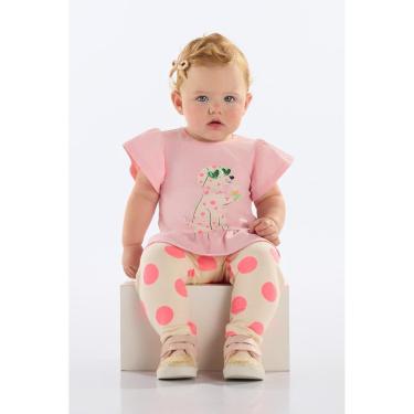 Imagem de Conjunto Blusa e Legging Bebê Menina Quimby-Feminino