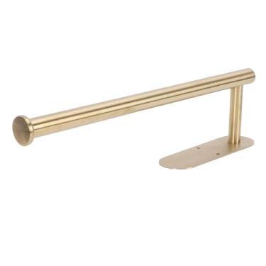 Imagem de Asixxsix Suporte para Toalha de, Dispensador de Rolo de Cozinha Montado na Parede de Aço Inoxidável ou Sob o Armário Com Adesivo e Parafusos para Cozinha, Banheiro, Sala de Estar,