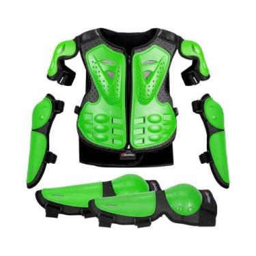 Imagem de Colete De Armadura Para Crianças Motocross Jaqueta De Proteção Com Joe