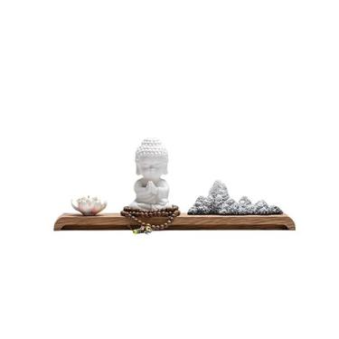Imagem de porta-vara de incenso Queimador de incenso cerâmica criativo, decoração para casa, suporte para ioga, spa, meditação