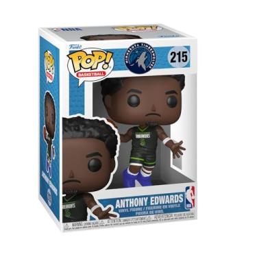 Imagem de Funko Pop! NBA: Timberwolves - Anthony Edwards - NBA Players - Figura de vinil colecionável - ideia de presente - Mercadoria oficial - brinquedos para crianças e adultos - fãs de desporto