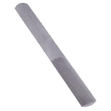 Imagem de Luqeeg Arquivo de Rasp de 4 Vias Em Aço Endurecido e Temperado, Ferramenta de Carpintaria Plana Meia Redonda para Madeira e Metal, Ferramenta Manual de 8" para Entusiastas de DIY