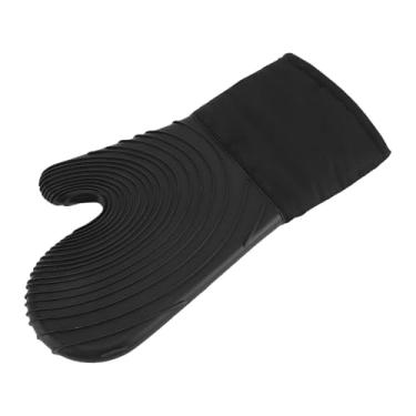 Imagem de Asixxsix Luvas de Forno de Silicone, Luvas de Forno de Silicone Resistentes Ao Calor de 250 ℃ para Churrasco, Assar, Cozinhar e Grelhar, 7,3 X 13,6 Polegadas, Com Padrão Espiral