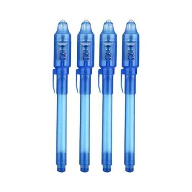 Imagem de Caneta Espiã Com Tinta Invisível, Conjunto De 4-12 Peças, Marcador Mág