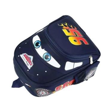 Imagem de Mochila Infantil Grande Capacidade Impermeável Disney 3D Carro Present