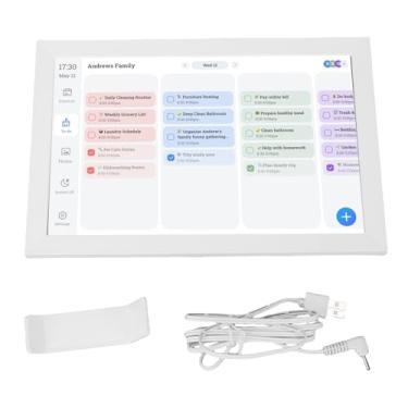 Imagem de LiebeWH Calendário Digital Inteligente Planejador Familiar Eletrônico Com Tela de Toque de 10,1 Polegadas Com Gráfico de Tarefas e Porta-retratos Digital