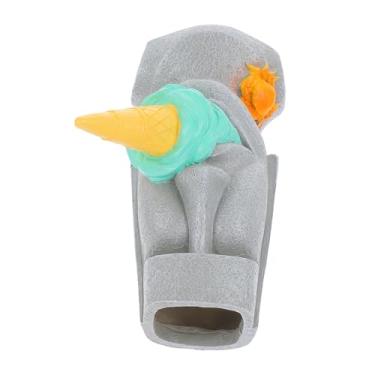 Imagem de Vaso de flores exclusivo com busto vintage com cabeça de resina