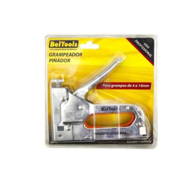 Imagem de Grampeador Pinador Profissional Trabalho Pesado Beltools