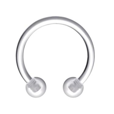 Imagem de LOMISS PIERCING FERRADURA BIOFLEX 1,2X6/8/10X3 (1.2x6x3)