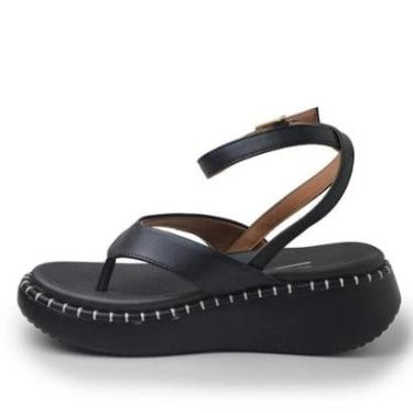 Imagem de Sandália Feminina Anabela Vizzano Vira Prestonto-Feminino