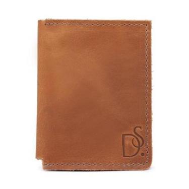 Imagem de Carteira Masculina Couro Moderna Slim Porta Cartao Documento Cedulas Compacta Resistente-Masculino