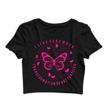 Imagem de Cropped Borboleta transformação Butterfly fresh start/ RECOMEÇO - loja