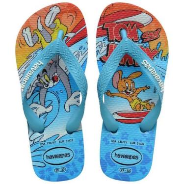 Imagem de Chinelo Havaianas Kids Top Warner Tom e Jerry, Azul, 35/36