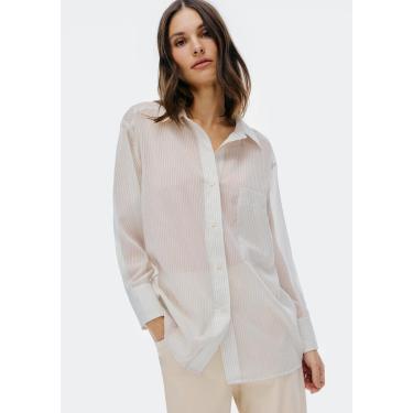 Imagem de Camisa Hering Manga Longa Fio Tinto Feminina-Feminino