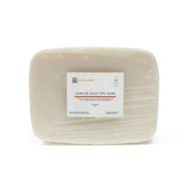 Imagem de Cera de Coco Dura para Velas 100% Vegetal 1kg Ponto Química