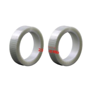 Imagem de Fita De Fibra De Vidro Transparente Com Adesivo De Um Lado Para Isolam