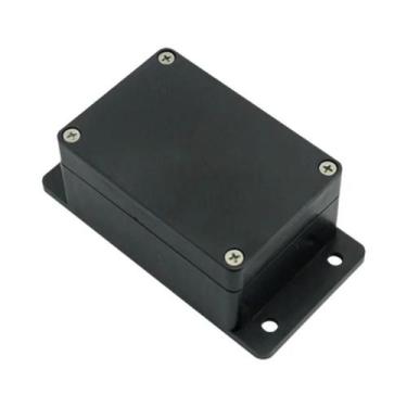 Imagem de Caixa De Plástico Preta À Prova d'Água Para Uso Externo, Invólucro Par