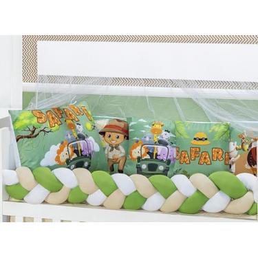 Imagem de Kit berço completo modelo safari 10 peças - STUDIO CASA