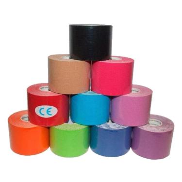 Imagem de Sto123 - Fita Bandagem Adesiva Elastica 5m Por 5cm Br - Fitness Saude