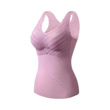 Imagem de Camiseta De Veludo Slim Fit Para Mulheres, Roupa Térmica Quente E Refo