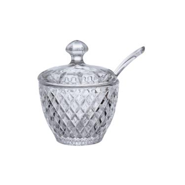 Imagem de Açucareiro Vidro Melico TR - Charmoso e Prático