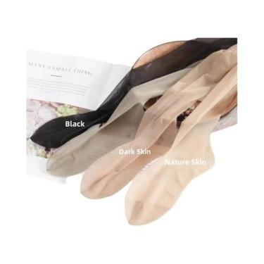 Imagem de Meias-calças Ultrafinas Sem Costura Para Mulheres, Meias De Nylon Tran