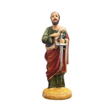 Imagem de Imagem de São Paulo Apóstolo de Resina 15 cm Imagem Católica Estatueta
