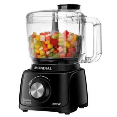 Imagem de Miniprocessador 500ml Mondial MP-16-B 300w Pr 220V, Preto, 220V