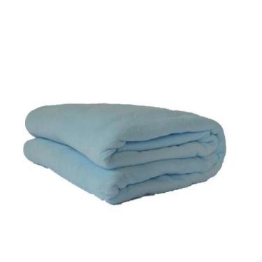 Imagem de Cobertor Microfibra Plush Azul Bebê - COBERTORES PARAHYBA, Azul Bebê, 