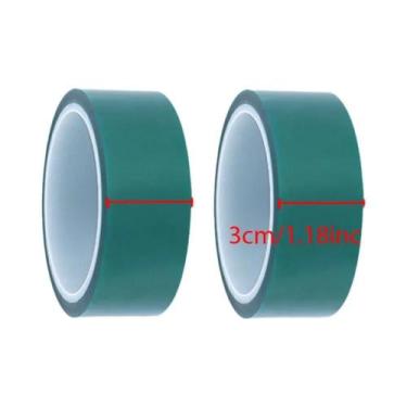 Imagem de Fita Adesiva Kapton De Poliamida Verde Resistente a Altas Temperaturas