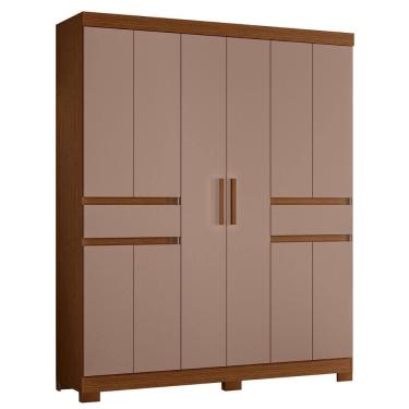 Imagem de Guarda Roupa Olimpia 10 Portas e 2 Gavetas Quarto 163 cm