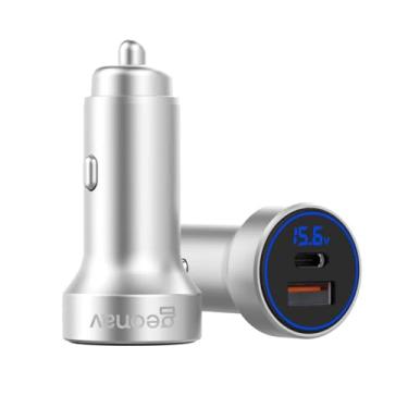 Imagem de Geonav Carregador Veicular SuperPower Ultrarrápido Duo 38W, 2 portas - 1 USB (18W Quick...