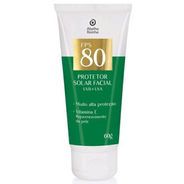 Imagem de Protetor solar facial fps 80 60g - ABELHA RAINHA